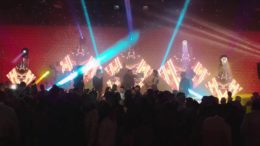 Losange design mur de led Version Originale vj dfrank visuel vj