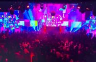 Création Vidéo et mix live  background Led  pub sequin YSL